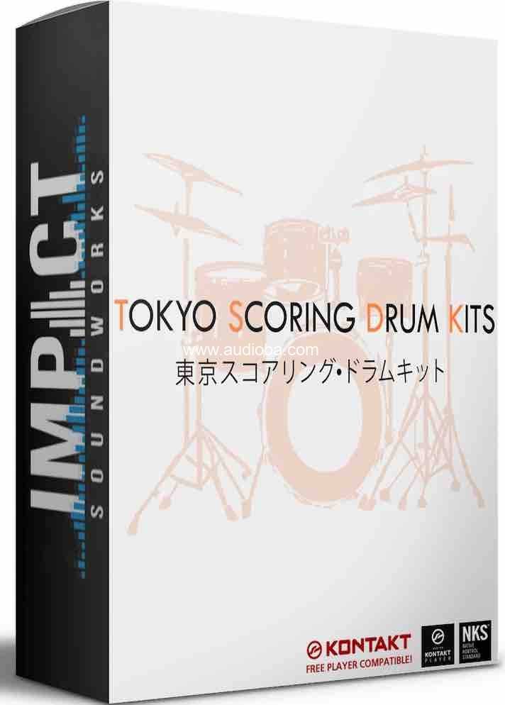 【东京鼓打击乐音色】Impact Soundworks Tokyo Scoring Drum Kits KONTAKT 1.2.1【】