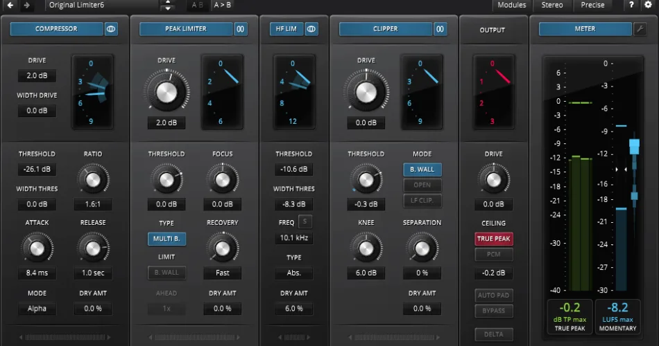 东京黎明实验室的TDR Limiter 6 GE插件售价19美元【】
