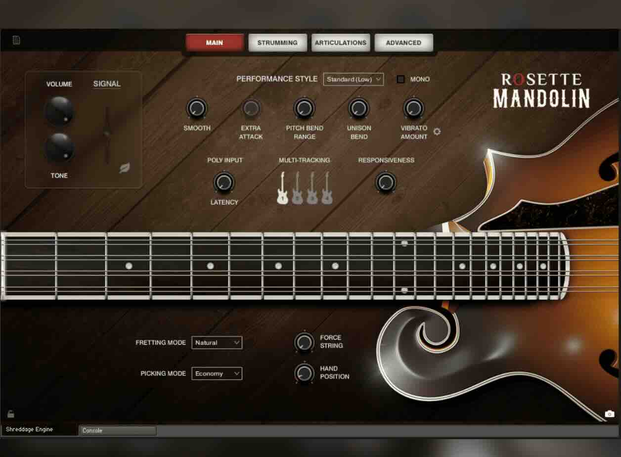 吉他音源 Impact Sound Works Rosette Mandolin KONTAKT