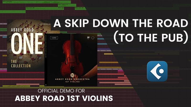 喷火管弦乐 Cubase 配乐工程 A Skip Down The Road (To The Pub) 使用Road one 和喷火竖琴音色【】