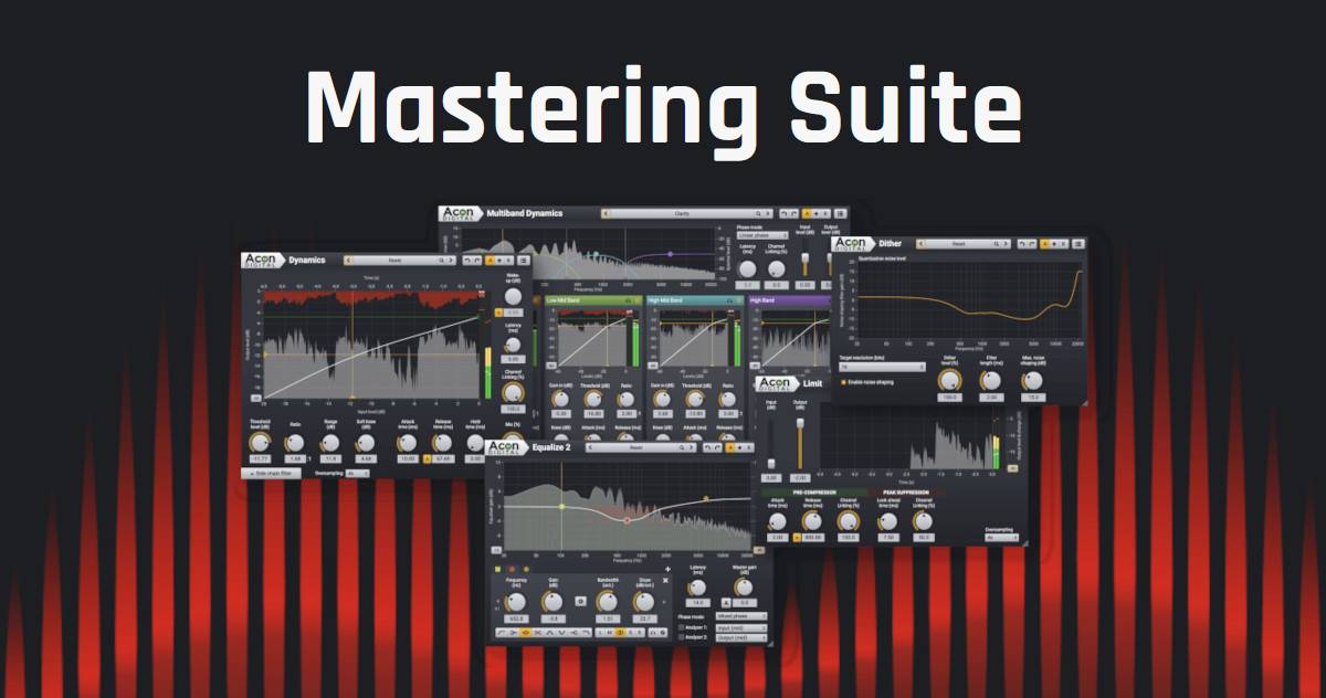在Acon Digital的Mastering Suite上节省25%【】