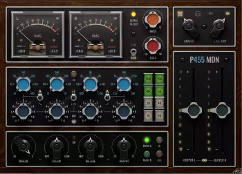 总线混音和母带音频插件 Pulsar Modular P450 MDN EQ v1.2.1 WiN MAC【】