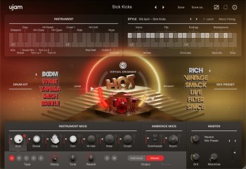 鼓音色uJAM Virtual Drummer HOT v2.4.1  WiN【】