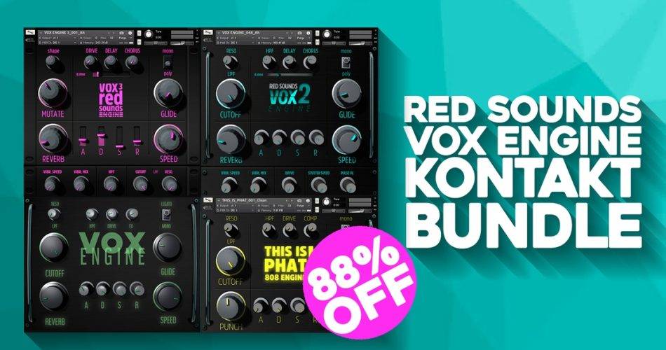 Red Sounds的Vox Engine Kontakt Bundle售价14.95美元【】