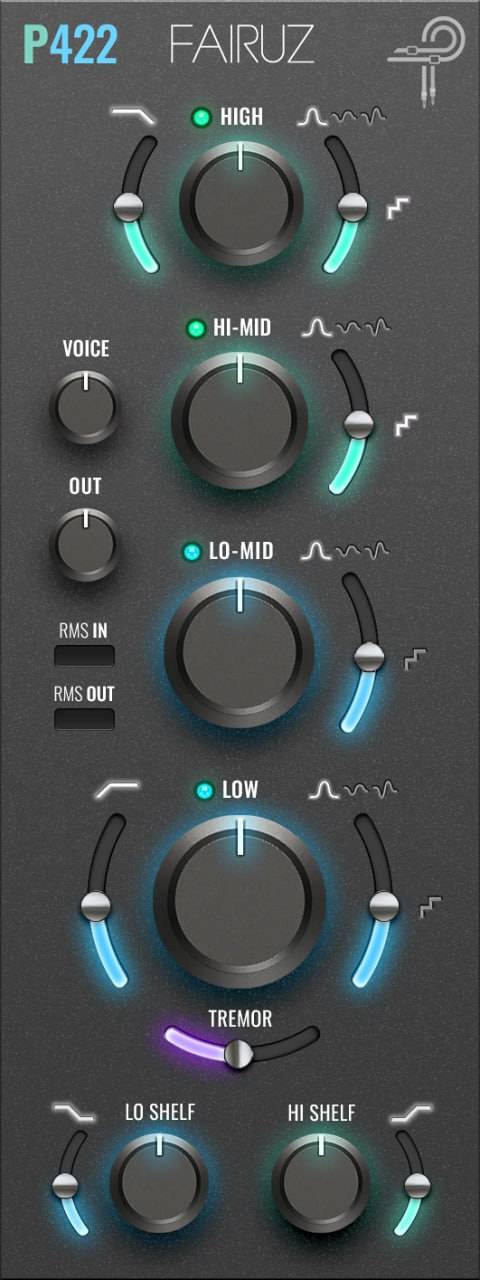 均衡器插件 Pulsar Modular P422 Fairuz v0.5.0 U2B Mac-MORiA【】