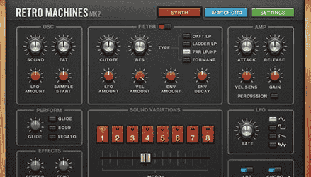 复古合成器 Native Instruments Retro Machines MK2 v1.3.2 [KONTAKT]【】