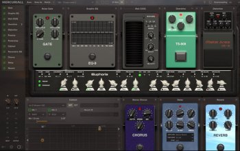 多模块吉他效果器插件Mercuriall Audio Ampbox v1.4.1 macOS WIN【】