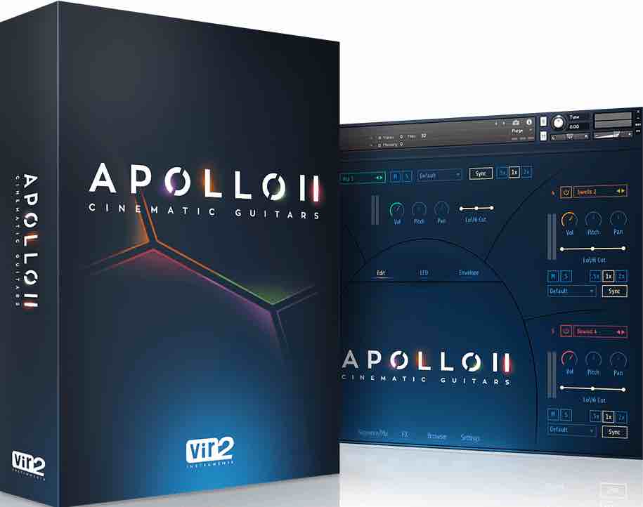 阿波罗2号电影吉他 康泰克音色库 Vir2 Apollo 2: Cinematic Guitars v1.5.1 KONTAKT【】