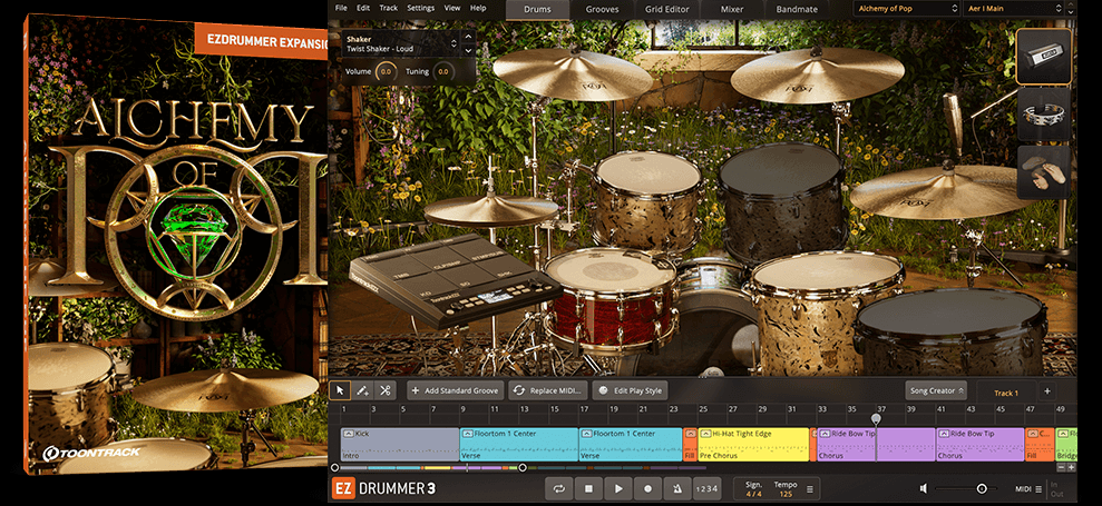 EZ鼓手扩展预置 Toontrack ALCHEMY OF POP EZX [WiN+MAC]【】