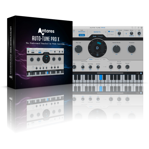 Auto Tune Pro 11 人声音高修正软件专业版 自动修音 音高自动校准 MAC系统【】