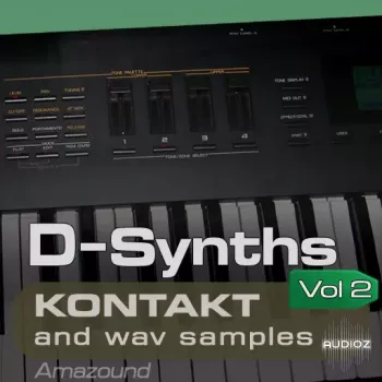 合成器采样乐器 Amazound Samples D-Synths Vol 2 KONTAKT【】