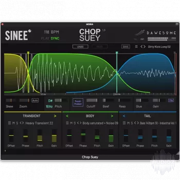 音频混音插件 Tracktion Software SiNEE ChopSuey v1.3 macOS【】